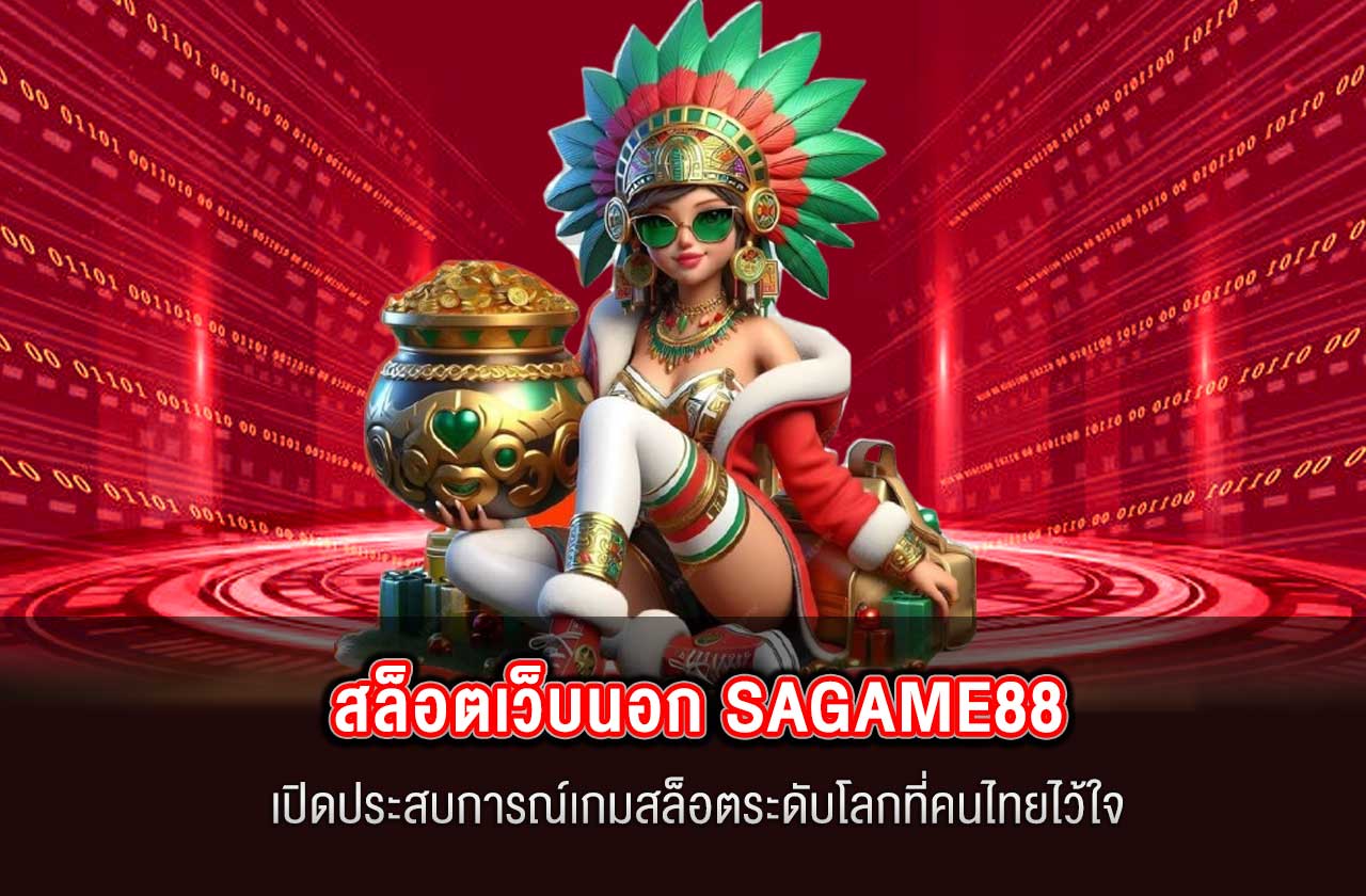 สล็อตเว็บนอก SAGAME88 เปิดประสบการณ์เกมสล็อตระดับโลกที่คนไทยไว้ใจ
